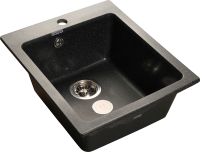 Кухонная мойка GranFest Practik 505, P-505 черный